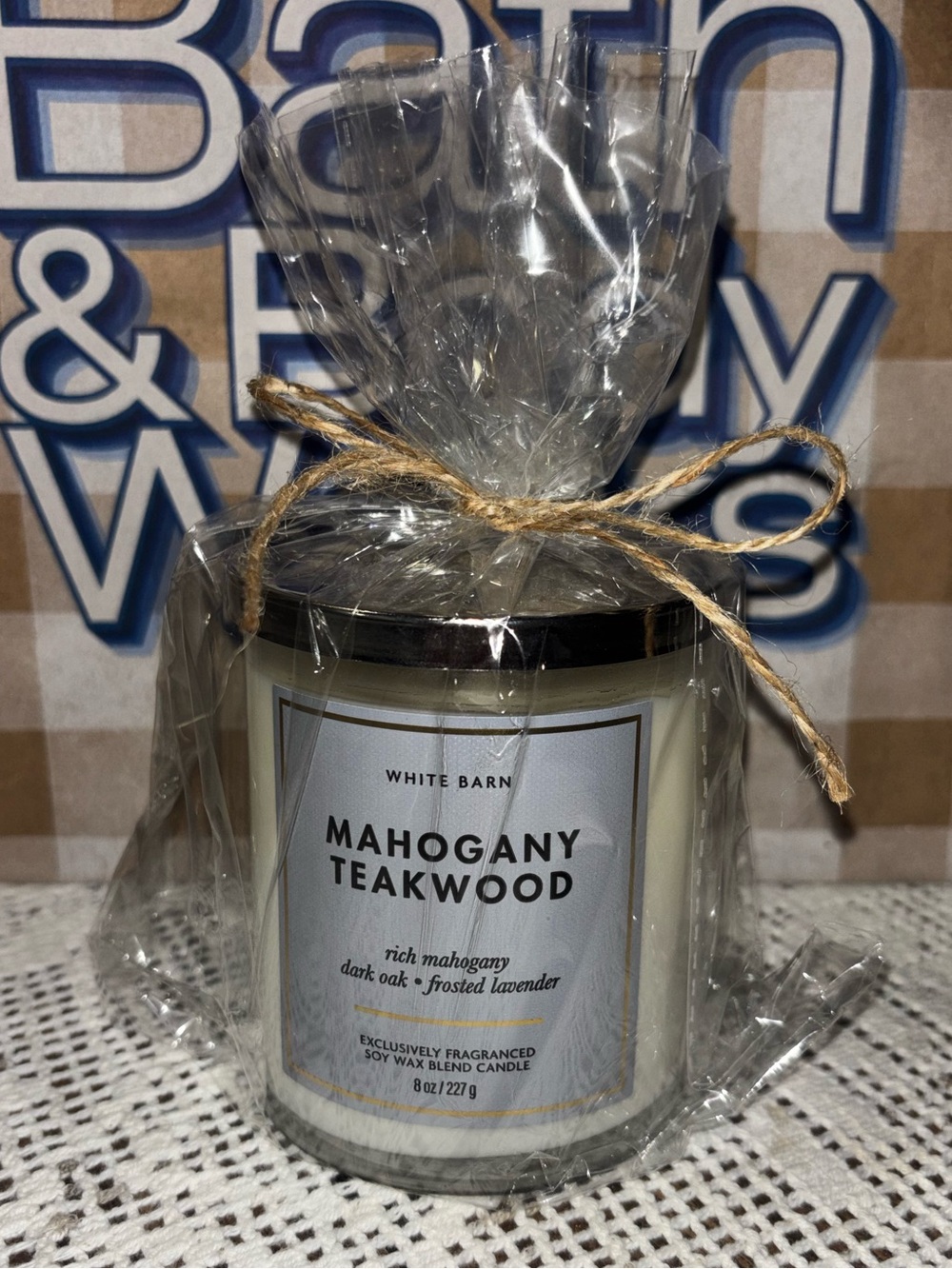 (2026) Bath and Body Works Mahogany Teakwood candle